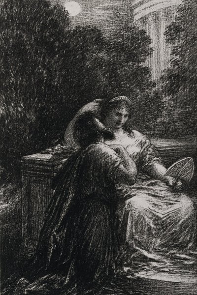 Trojaner in Karthago, Akt III von Ignace Henri Jean Fantin Latour